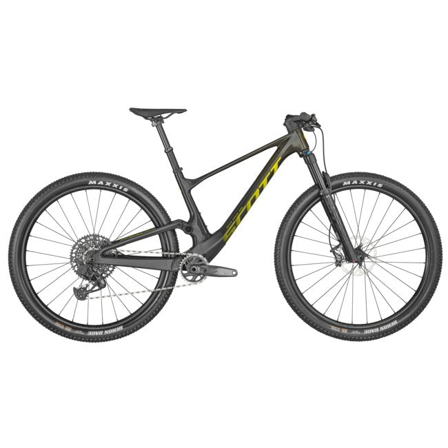 SCOTT 2024 Team Issue Spark RC - Chain Reaction Bicycles - Carbon/ Yellow/M