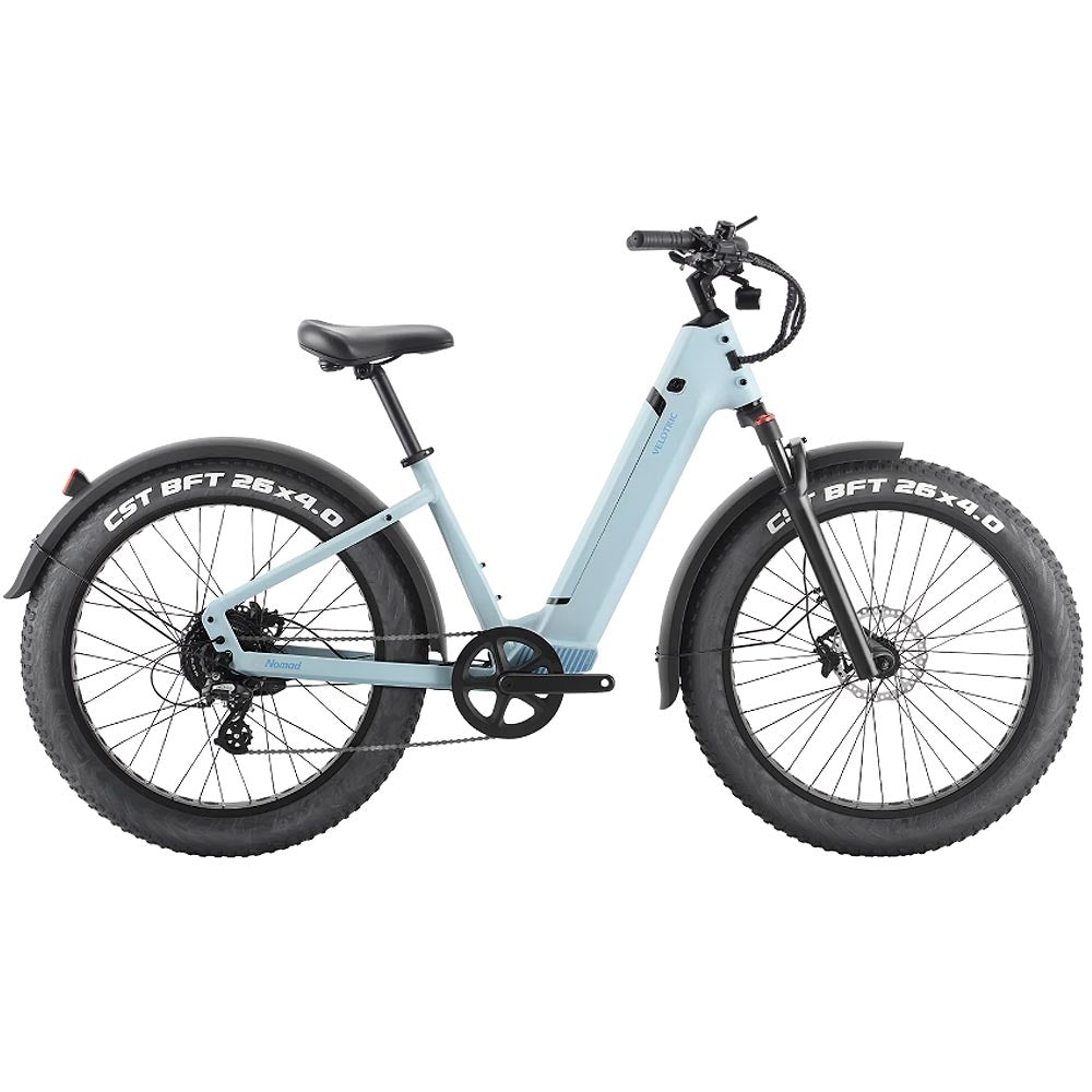 
                      
                        Velotric Nomad Step-Thru - Chain Reaction Bicycles - Sky Blue/
                      
                    